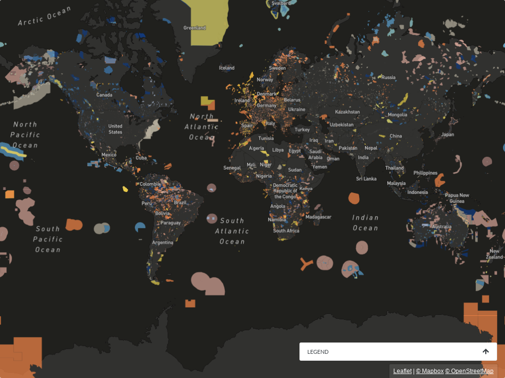  archived world database on protected areas resource watch